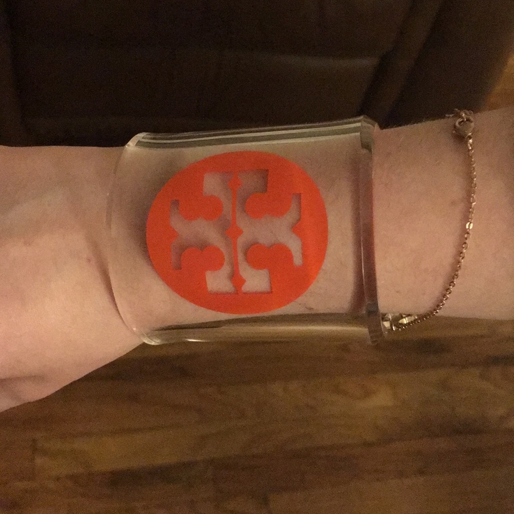 Tory Burch clear bracelet